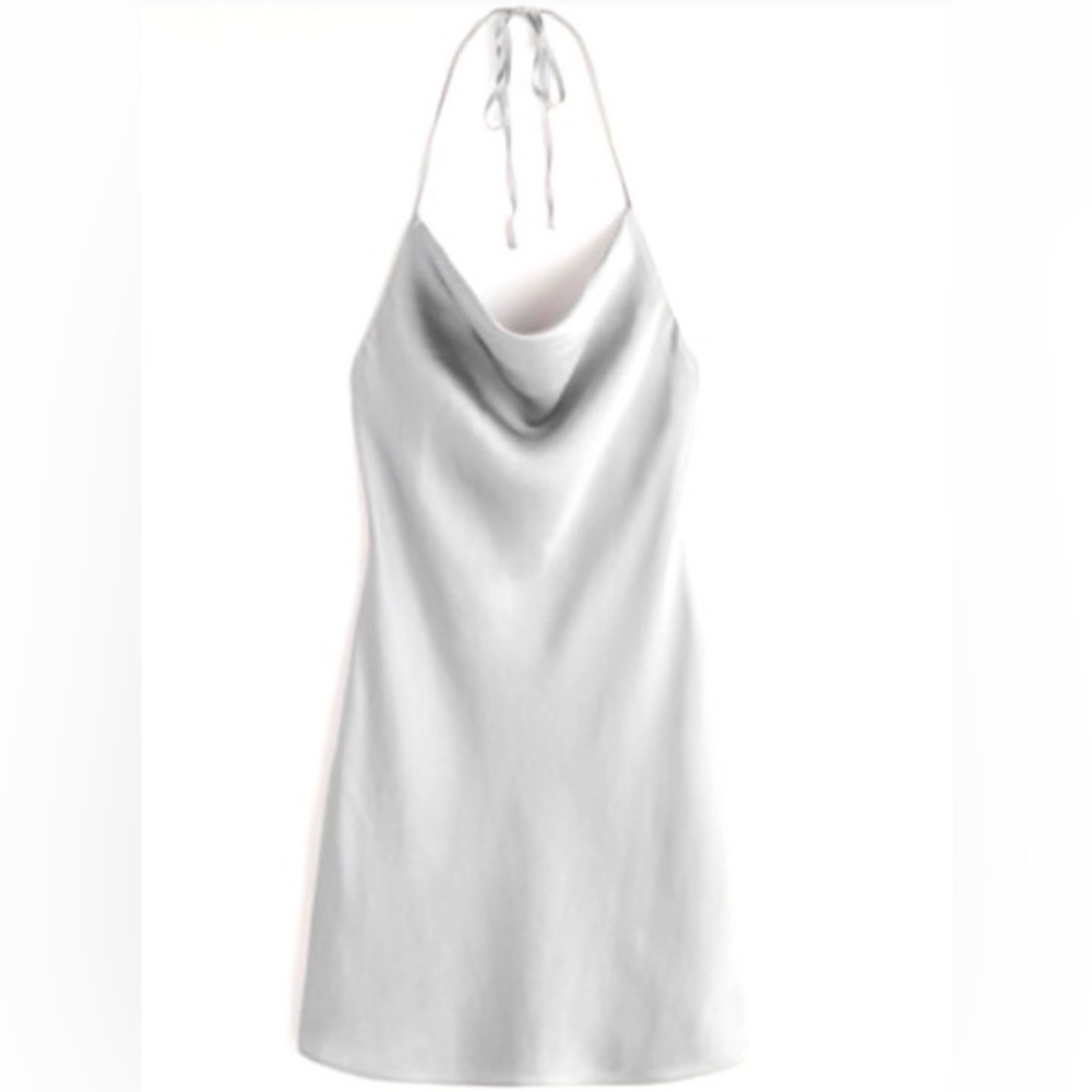 ✨ Abercrombie & Fitch Cowl Neck Slip Mini Dress